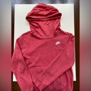 Nike Cowl-Neck Pink Hoodie